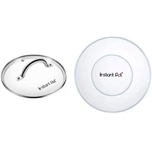 Instant Pot Silicone & Glass Covers for 8qt Pot